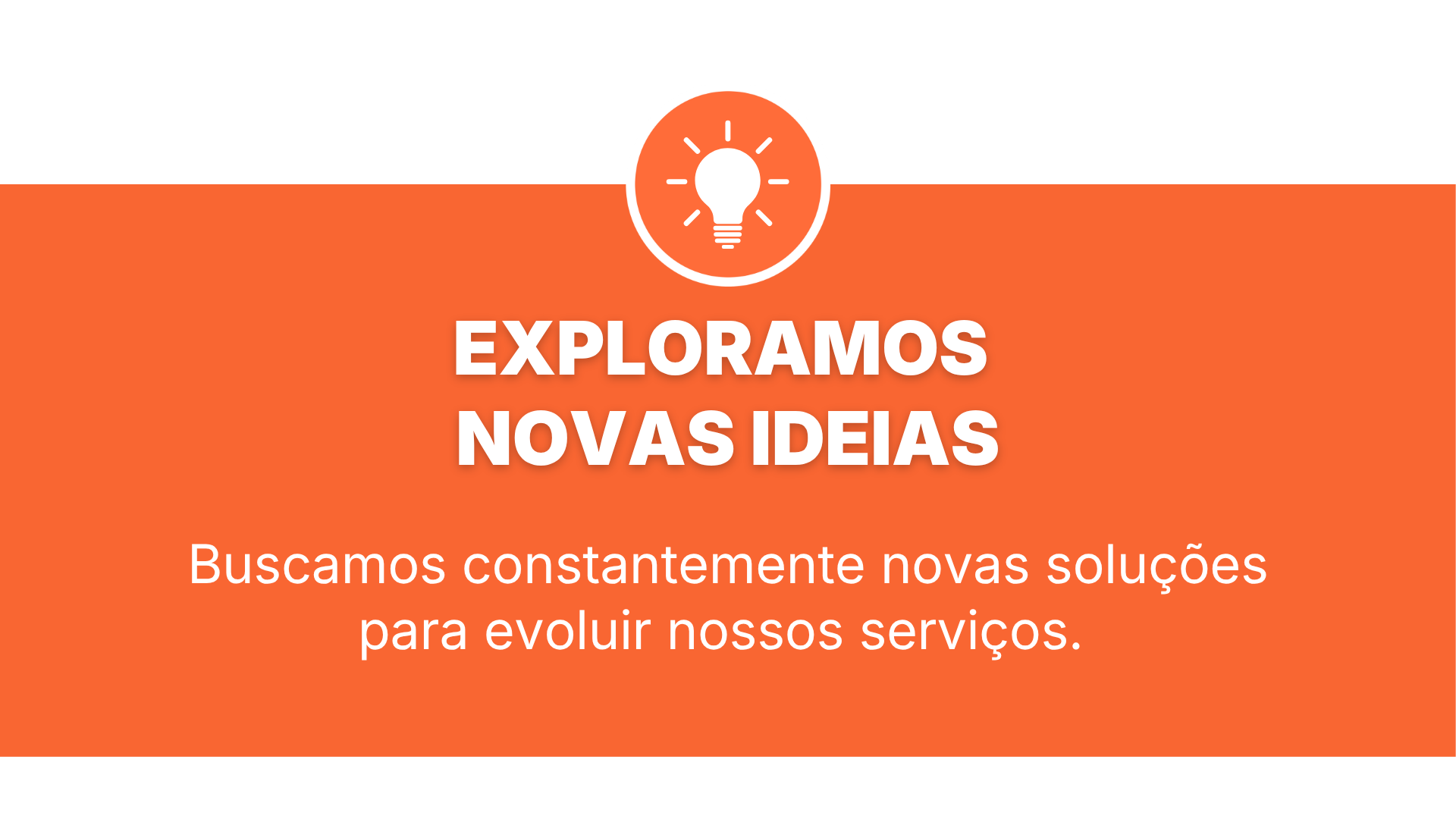 Exploramos Novas Ideias